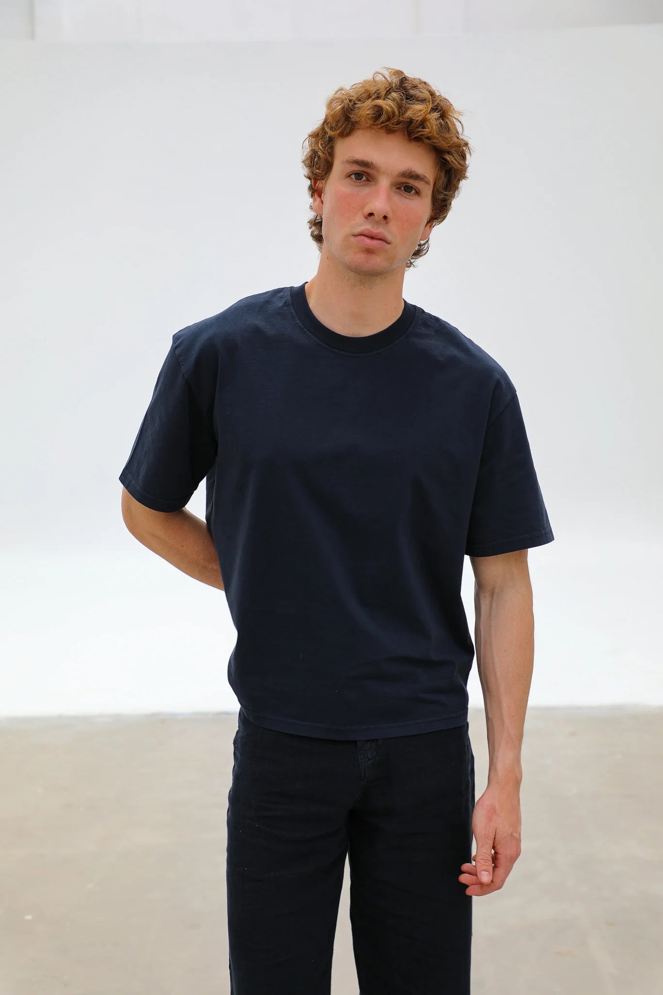 CAMISETA OVERSIZE AZUL